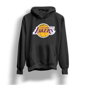 Lakers Kapşonlu Sweatshirt - Siyah